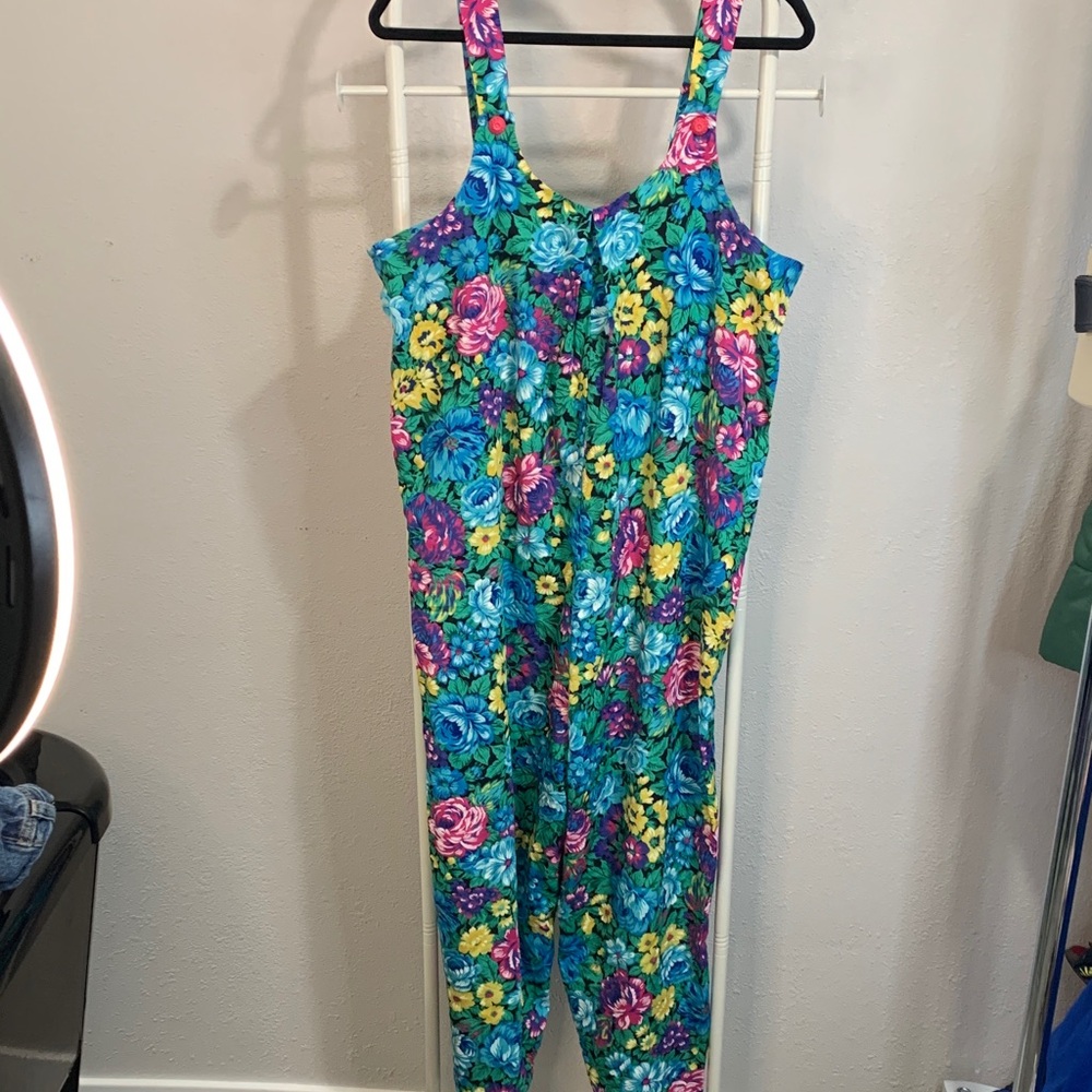 VINTAGE… one of a‎ kind, Floral Delight Jumpsuit - Multicolor